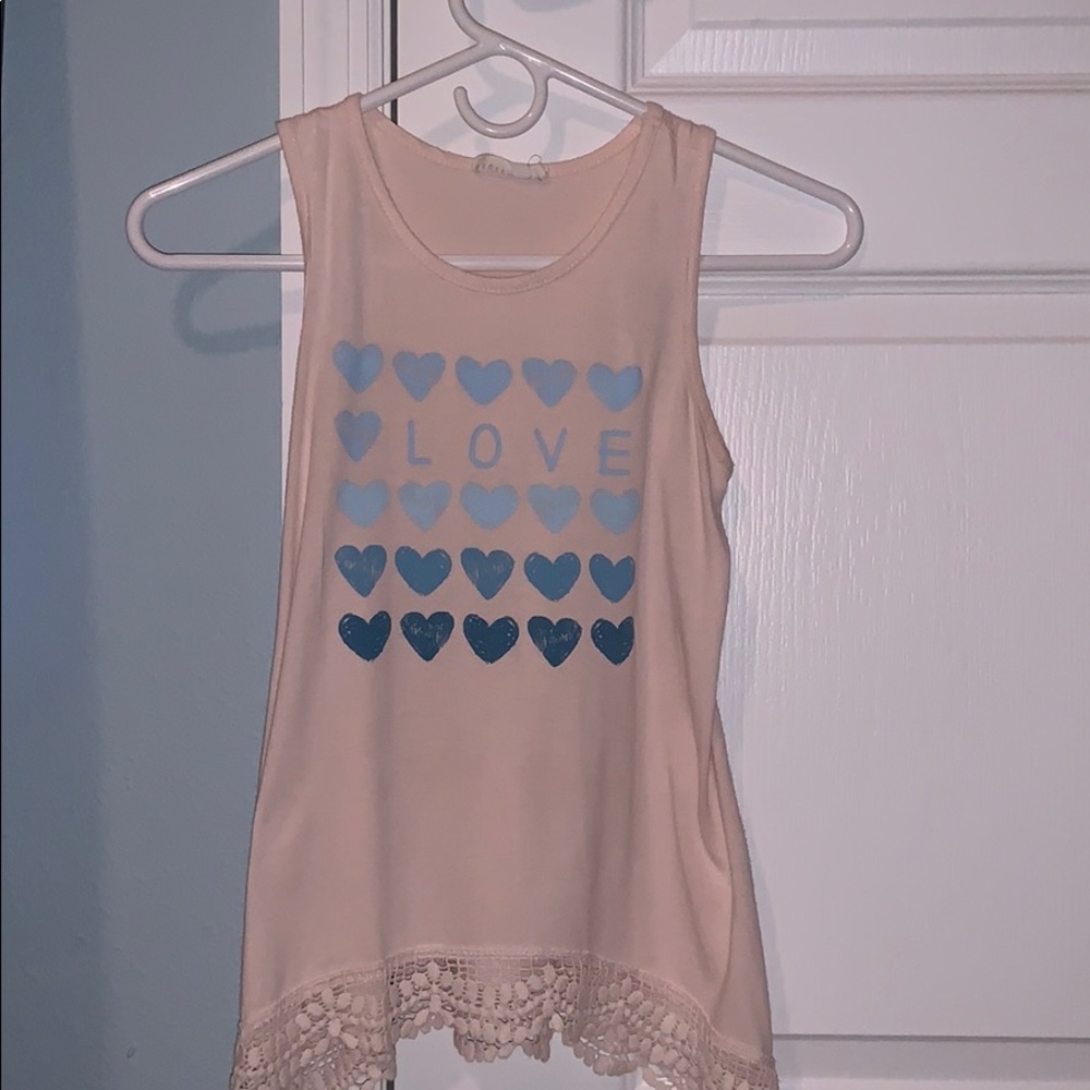 Tillys Love tank top